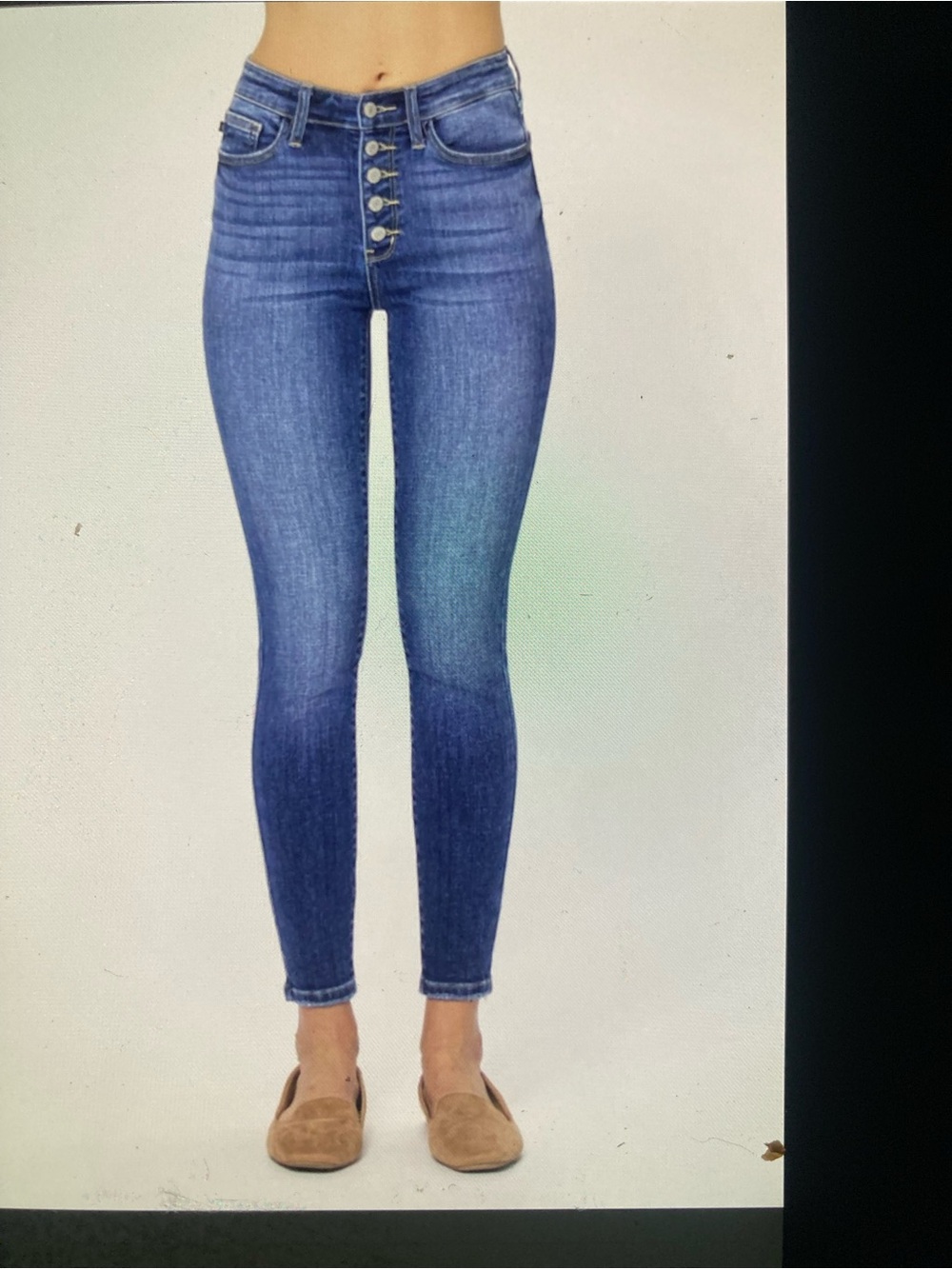 Judy Blue Medium Blue High-Rise Skinny Jeans